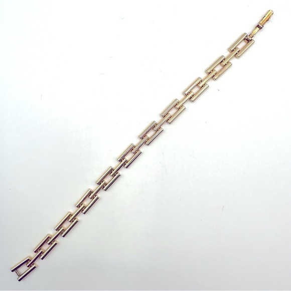 VINTAGE Gold Tone Link Bracelet - Picture 3 of 3